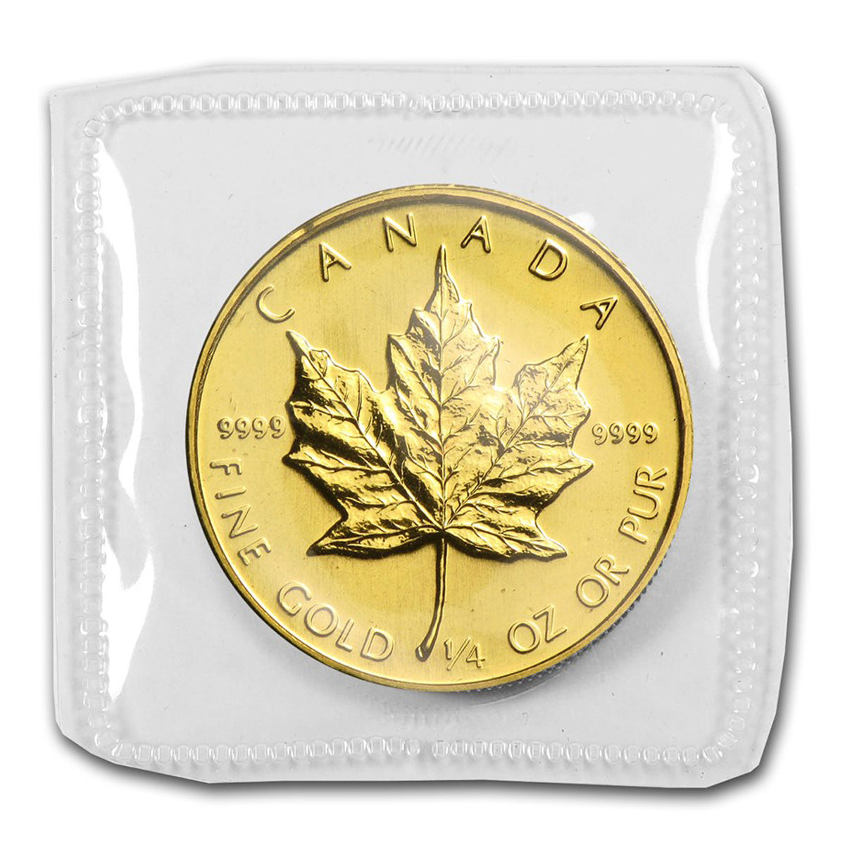 1984 Canada $10 1/4oz .9999 Gold Maple Leaf (TAX Exempt)