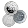 Random Date First Majestic (El Castillo Pyramid) 1oz Silver Round (No Tax) Lightly Toned