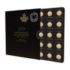 2026 Canada 25 x 1g Gold Maple Leaf Maplegram Sheet (25g) - No Credit Cards or PayPal (No Tax)