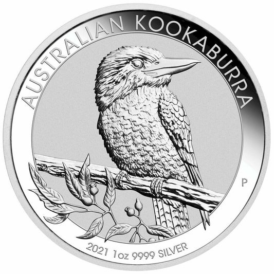 2021 Australia $1 Kookaburra 1oz. .9999 Silver (No Tax)