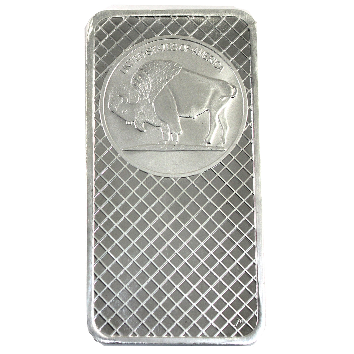 Buffalo 10oz .999 Fine Silver Bar (No Tax) Lightly Toned/Unsealed