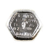 Beaver Bullion Hexagon 1oz. .999 Fine Silver Bar (No Tax)