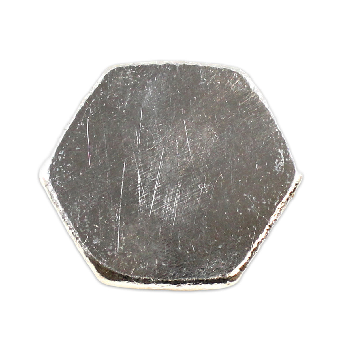 Beaver Bullion Hexagon 1oz. .999 Fine Silver Bar (No Tax)