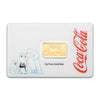 PAMP Coca-Cola® Polar Bear & Friends 5gram Gold in Card (No Tax)