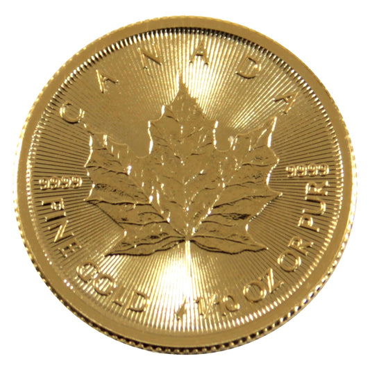 2020 Canada $5 1/10oz. .9999 Gold Maple Leaf (No Tax)
