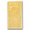 One Arizona Goldback 1/1000oz 24K .9999 Gold Wafer Foil Note (No Tax)