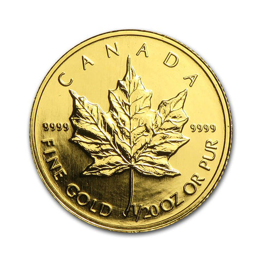 1998 Canada $1 1/20oz .9999 SEALED Gold Maple Leaf (No Tax)