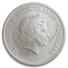 2017 $5 Coloured Upper Deck: Dylan Larkin 1oz. Silver (No Tax) Capsule Scr/Light toning