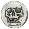 RSSC 1/2oz Antique Skull .999 Fine Silver Round (No Tax) Light Toning