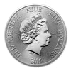 2015 Niue $5 Hawksbill Turtle 2oz .9999 Fine Silver (No Tax) Light Toning