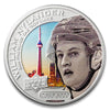 2017 $5 Coloured Upper Deck: William Nylander 1oz. Silver (No Tax) May be lightly toned