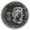 2010 Canada $5 Olympic Hockey 1oz Silver (Tax Exempt) Tone Spots/Scr