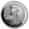 2013 Australia $1 Kookaburra 1oz .999 Silver (No Tax) Light Toning/Scr Capsule