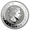 2013 Australia $1 Kookaburra 1oz .999 Silver (No Tax) Light Toning/Scr Capsule
