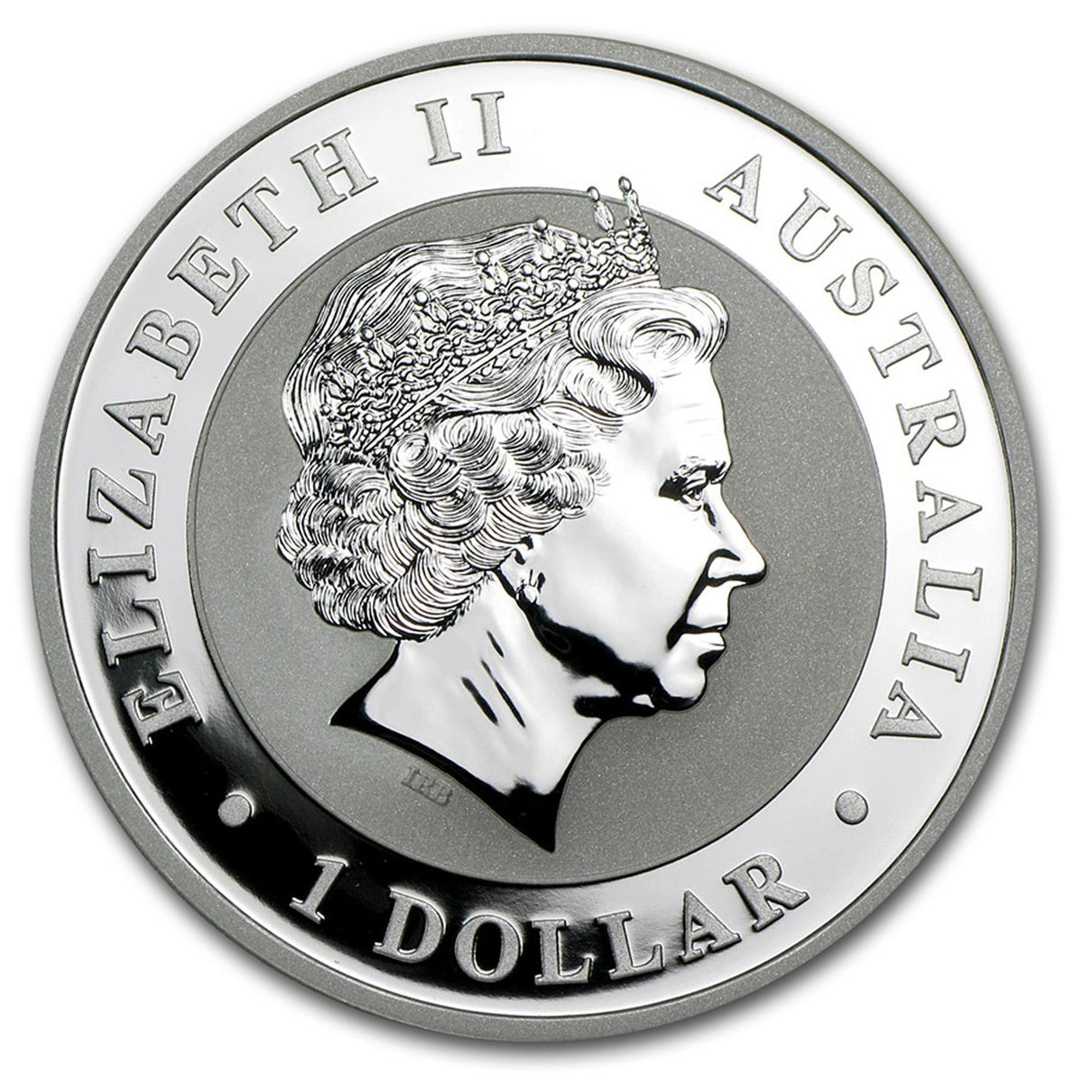 2013 Australia $1 Kookaburra 1oz .999 Silver (No Tax) Light Toning/Scr Capsule