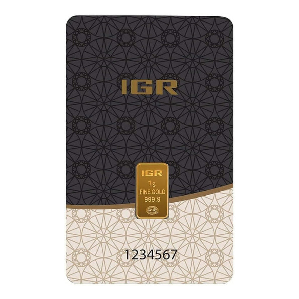 Istanbul Gold Refinery (IGR) 1g .999 Gold Bar (No Tax)