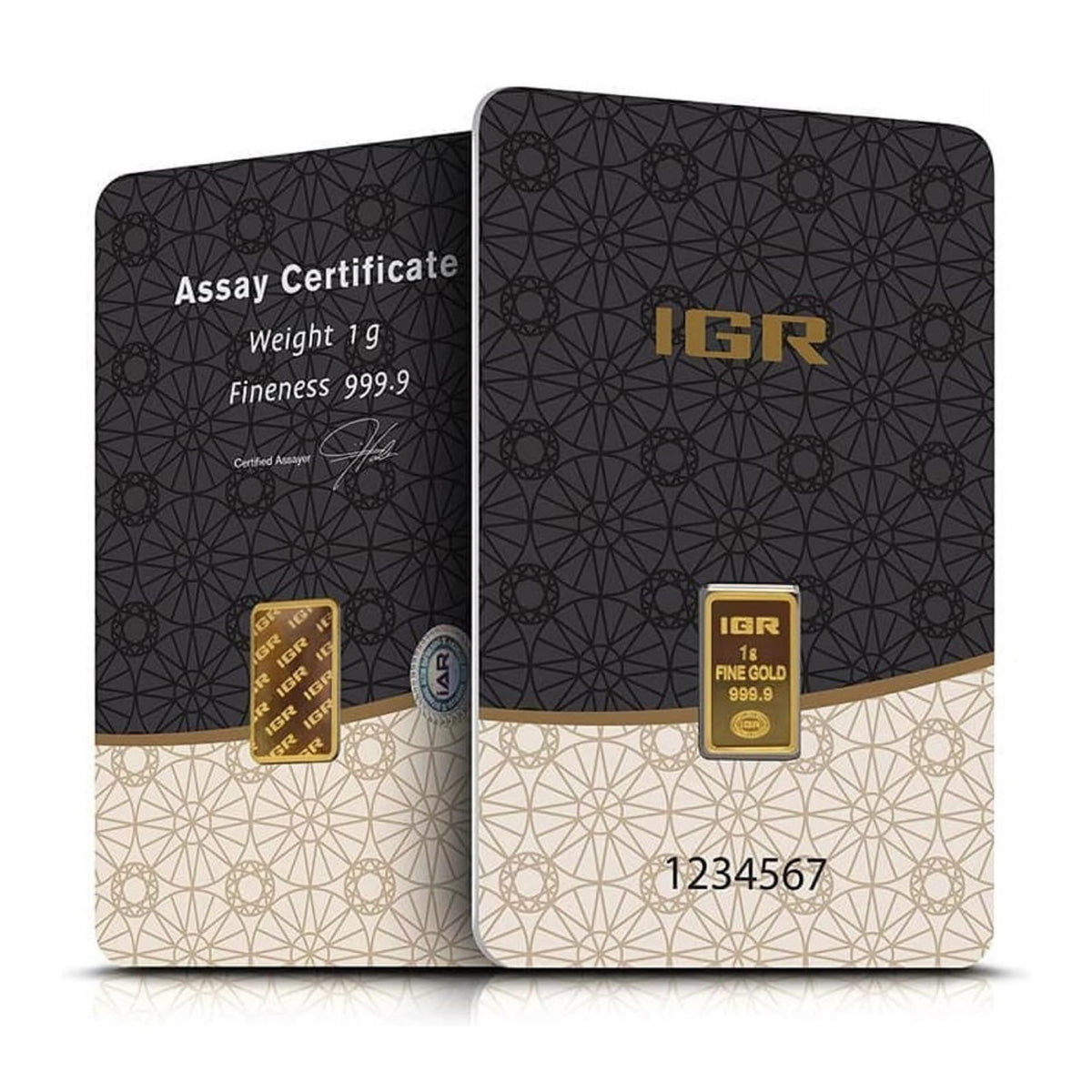 Istanbul Gold Refinery (IGR) 1g .999 Gold Bar (No Tax)