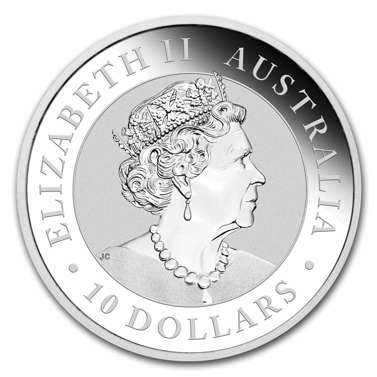 2023 Australia $10 Kookaburra 10oz .9999 Fine Silver (No Tax) Scratches on Cap.