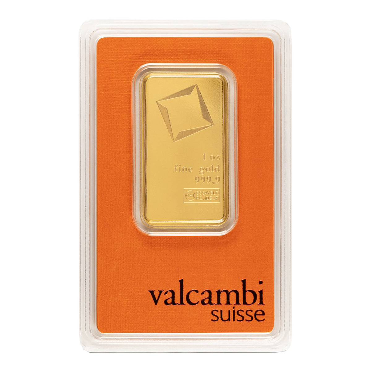 Valcambi Suisse 1oz .999 Gold Bar (No Tax) Scr/Scuff on Package - NO Credit Card/Paypal