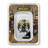 World of Warcraft: Alliance 1oz .999 Silver Bar in Special Card (No Tax)