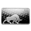 Silver Gold Bull 10oz Fine Silver .999 Bar (No Tax) Lightly Toned