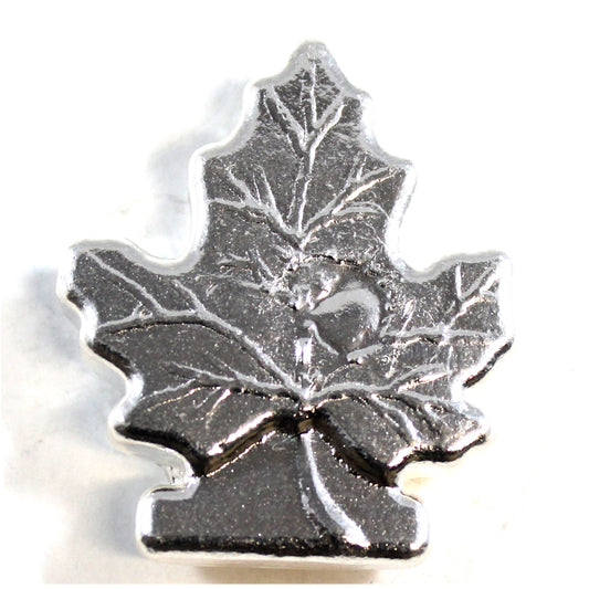 Beaver Bullion Maple Leaf 2oz Silver (No Tax) May be Lightly toned