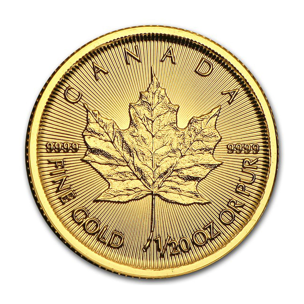 2015 Canada 1/20oz $1 .9999 Gold Maple Leaf (No Tax)