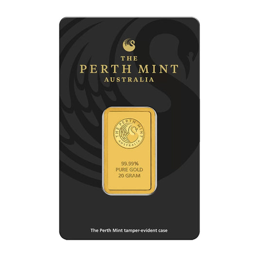 Perth Mint 20g .999 Gold Bar in Original Package (No Tax)