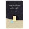 Istanbul Gold Refinery (IGR) 0.5g .999 Gold Bar (No Tax) See Descrp.