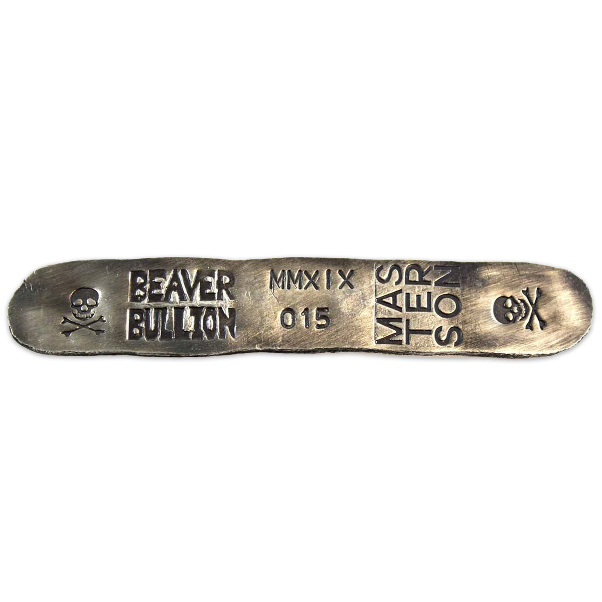 Beaver Bullion Antique Treasure Stick 1oz. .999 Fine Silver (No Tax) Toning