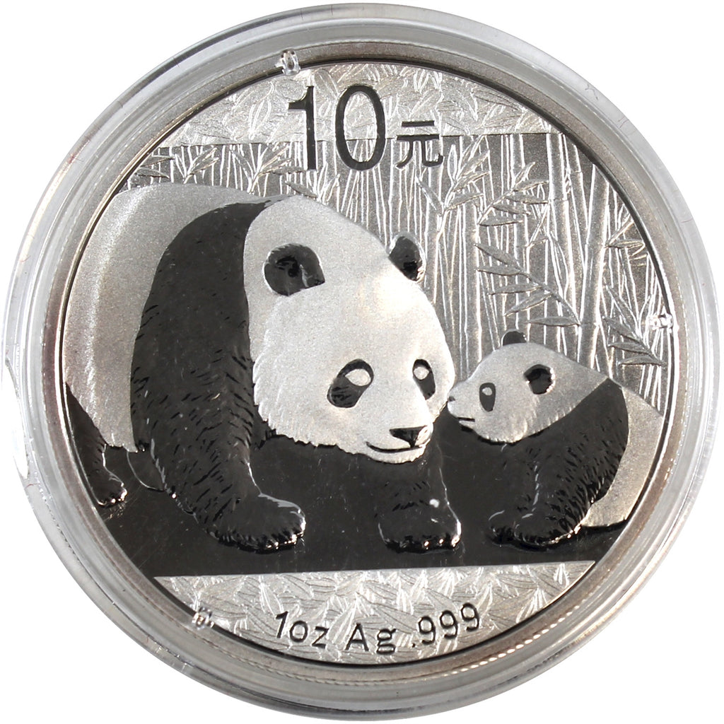 2011 10Y China Panda 1oz .999 Silver (No Tax) Issues