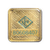 Geiger Edelmetalle 1g .9999 Gold Square Bar in Capsule (No Tax) Scuffed Capsule