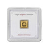 Geiger Edelmetalle 1g .9999 Gold Square Bar in Capsule (No Tax) Scuffed Capsule