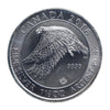 2016 Canada $8 Snow Falcon 1.5oz Silver (No Tax) White Toning/Scratches