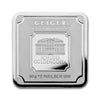 Geiger Edelmetalle 50g Silver Bar in Capsule (No Tax) Capsule Scuffed/Edge Toning