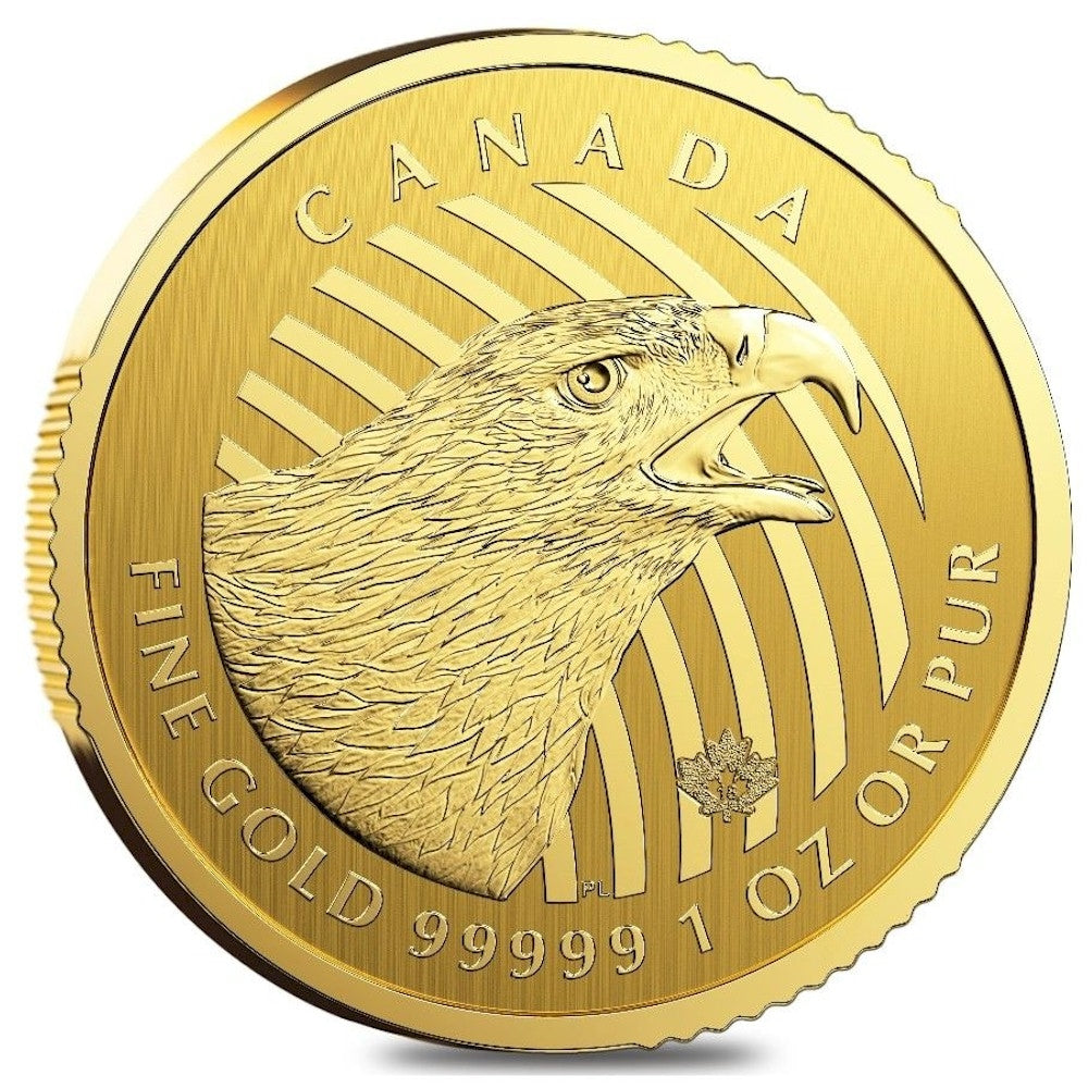 2018 Canada $200 Golden Eagle 1oz Gold (No Tax) Scrat. Packaging - NO Credit Card, Paypal