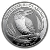 2012 Australia $10 Kookaburra 10oz Silver (No Tax) Hairline Scratches on Cap.