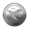2021 Canada $2 Red-Tailed Hawk 1/2oz Silver (No Tax) May have Hairline Scr