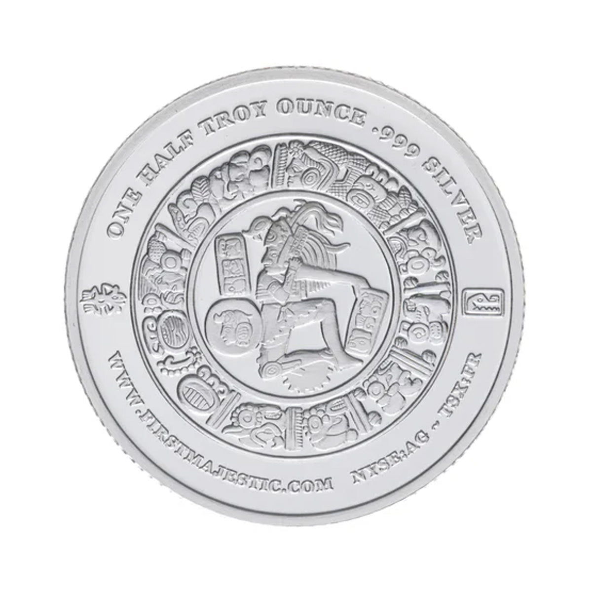 2021 First Majestic 1/2oz Silver Round (No Tax) Lightly Toned