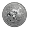2014 Australia $8 Year of the Horse 5oz .999 Silver (No Tax) - Capsule Scr/Scuff
