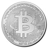 2020 Chad 5,000 Francs Bitcoin 1oz. Silver Coin (No Tax) Flaws