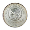 1998 Mexico 10 Pesos Atlantes 5oz .999 Silver (No Tax) Toning