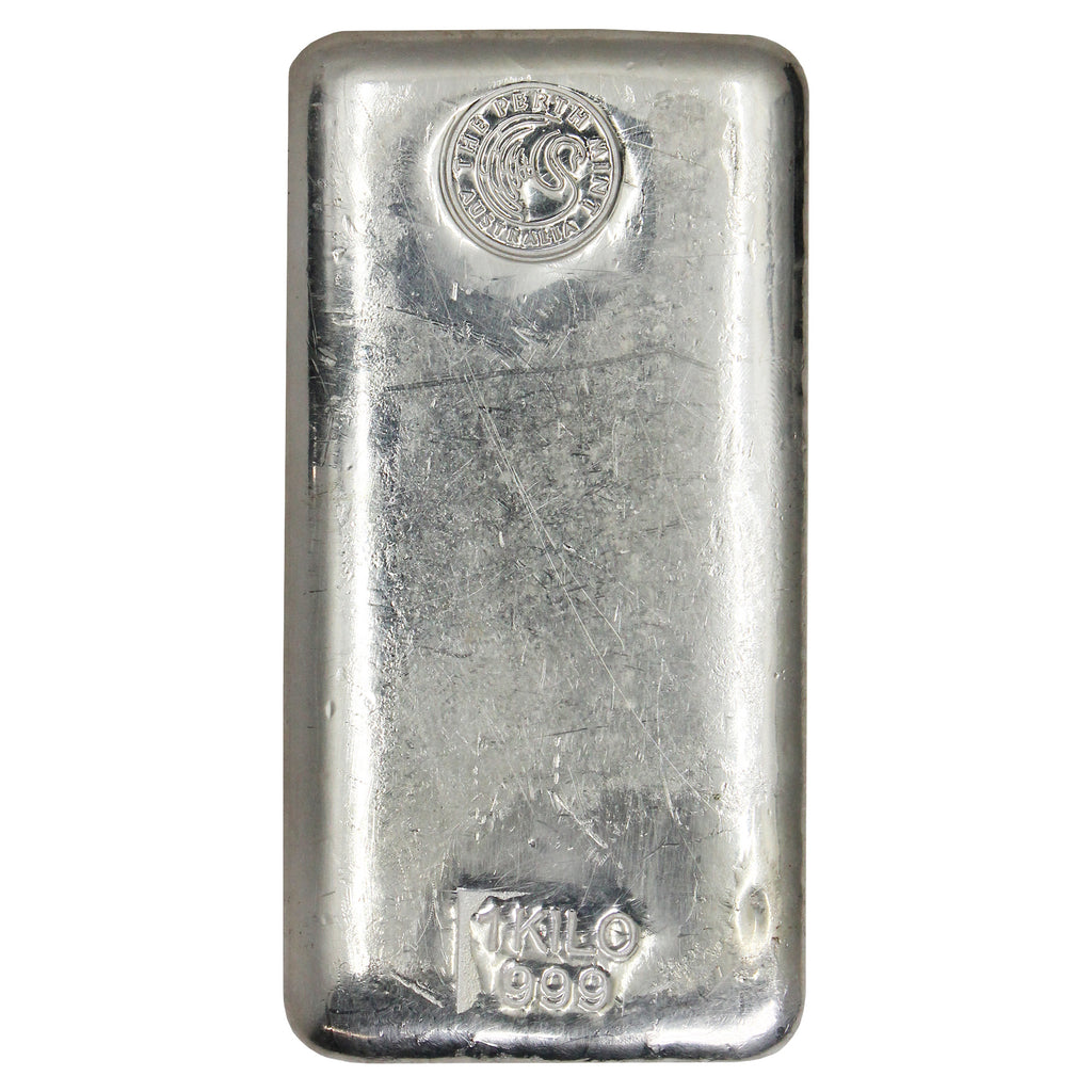 Perth Mint KILO (1000g) Fine Silver Bar (No Tax) Issues - No Credit Card, Paypal