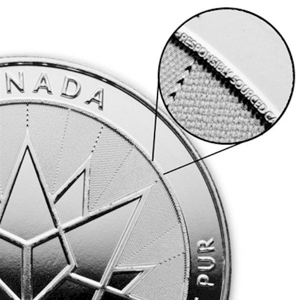 2017 Canada 150th Anniversary 1oz .9999 Silver Round (TAX Exempt) May be lightly toned