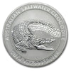 2014 Australia $1 Saltwater Crocodile 1oz Silver (No Tax) Rim/Edge Toning