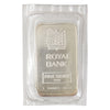 Vintage Royal Bank 1oz Silver Bar ~1989 by JM (<1,000 Mintage) No Tax - Toned