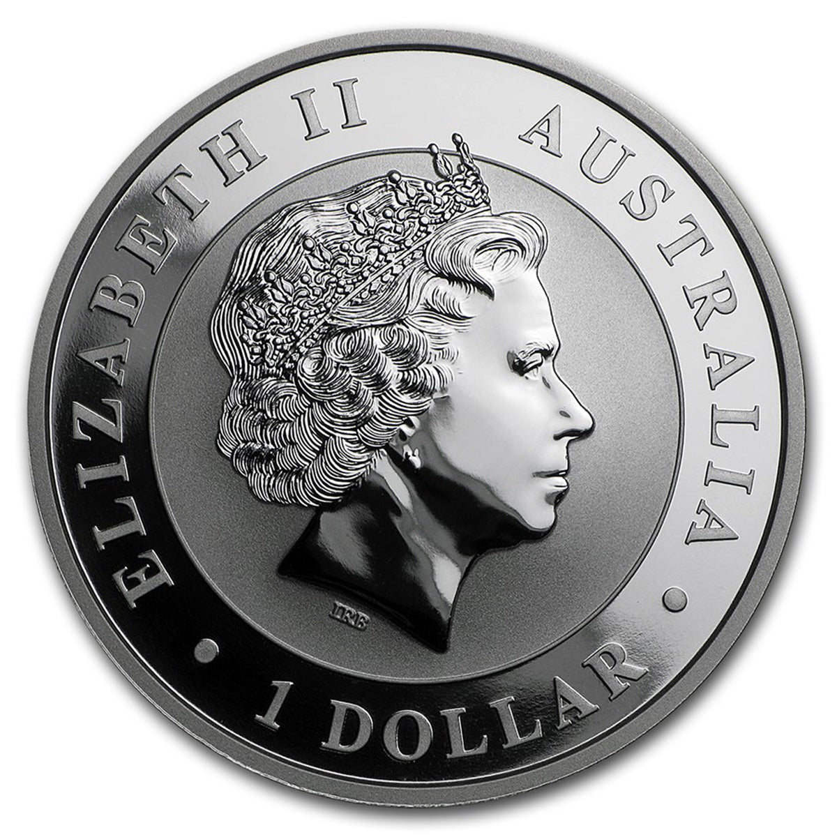 2016 Australia $1 Kookaburra 1oz Silver (No Tax) Light Toning/COIN ONLY