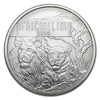 2015 Burundi 5000 Francs African Lion 1oz .999 Fine Silver (No Tax) Rim/Edge Scuffs