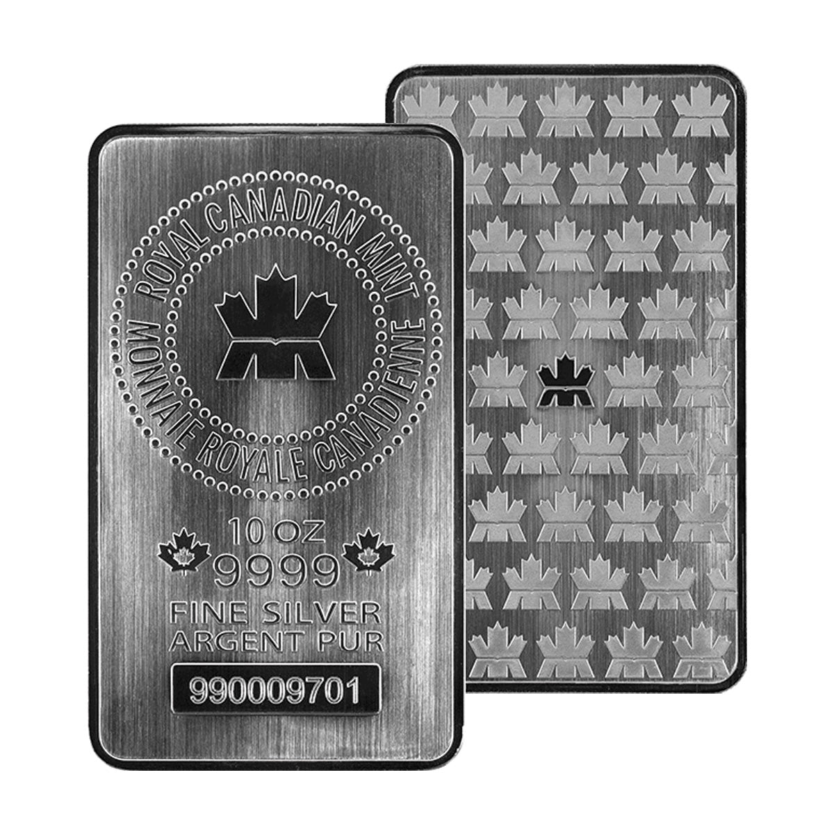 SHOW STOPPER! RCM 10oz Silver Bar (TAX Exempt) Punctured Seal! See Descript.