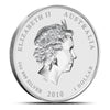 2010 Australia $1 Year of the Tiger 1oz .999 Silver (No Tax) Capsule Scr/Lightly Toned